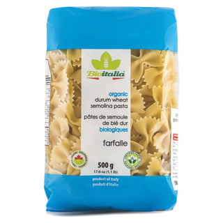 BioItalia Farfalle Pasta Organic 500g