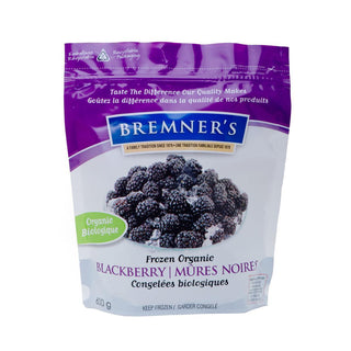 Bremners Organic Blackberries Frozen 600g