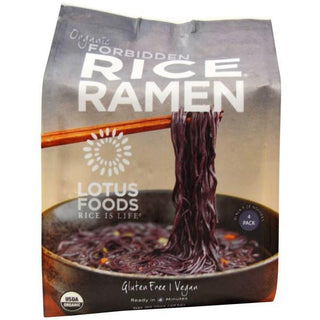 Lotus Foods Forbidden Rice Ramen 4 Pack 283g
