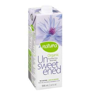 NaturA Unsweetened Soy Beverage Organic 946ml