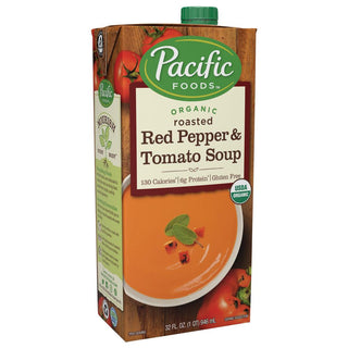 Pacific Creamy Roasted Red Pepper & Tomato Organic Soup 1L