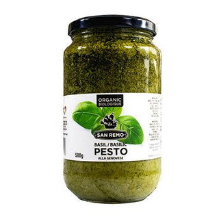 San Remo Organic Basil Pesto 190ml