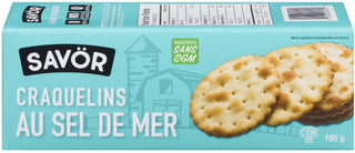 Savor Sea Salt Crackers 185g