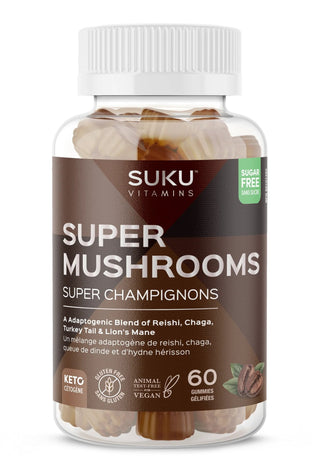 SUKU Super Mushrooms 60 gummies