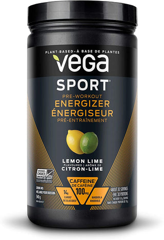 Vega Pre Workout Energizer Lemon Lime 540g