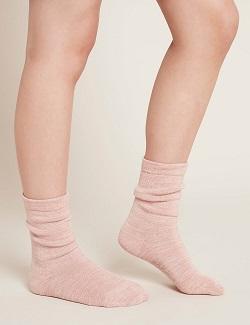 Boody Sock Women's Bed Dusty Pink One Size
