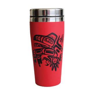 Native Northwest Travel Mug 16oz Eagle Red