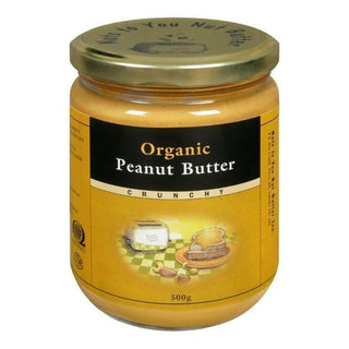 NutsToYou Peanut Butter Crunchy Organic (500g/750g)