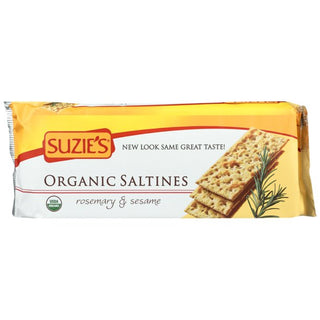Suzie's Organic Rosemary Crackers 250g