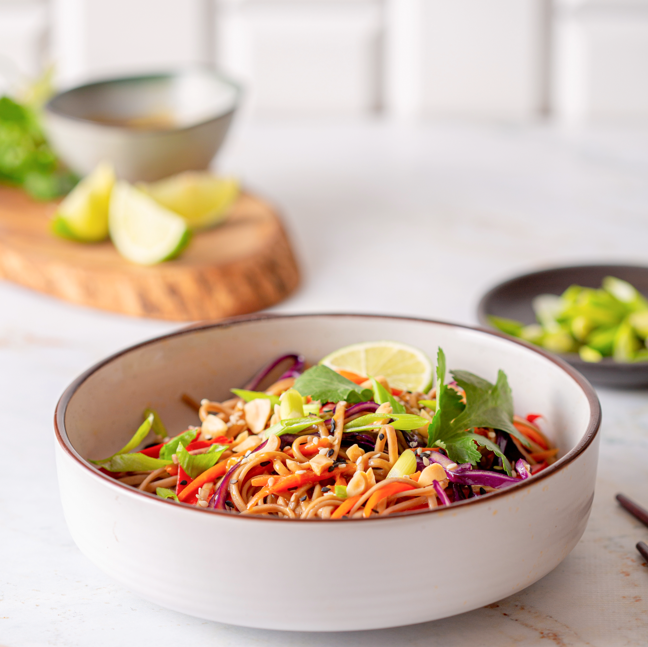 peanut dressing for noodle salad