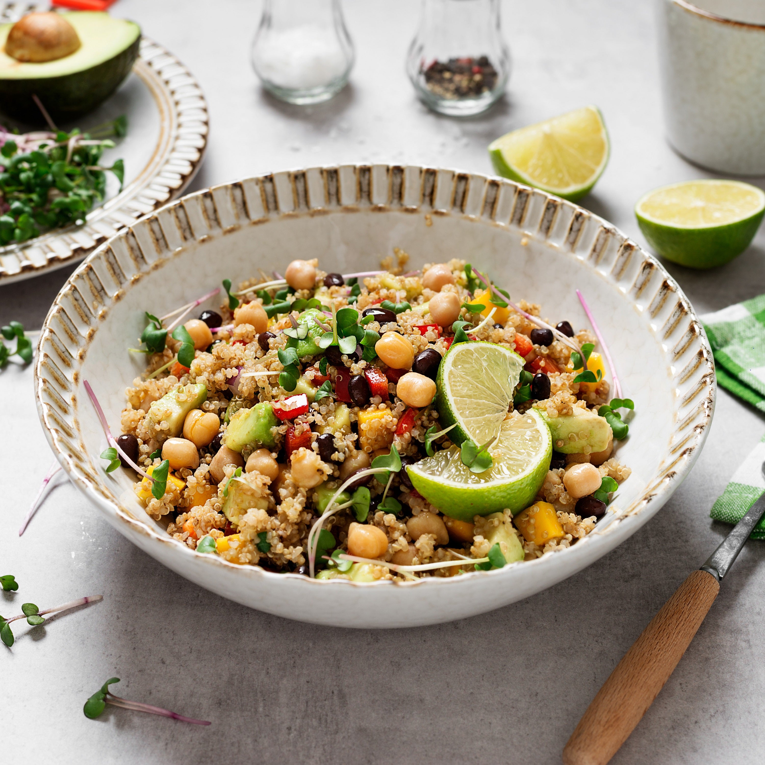 mediterranean quinoa salad