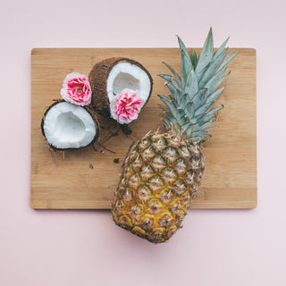 pineapple + coconut bars
