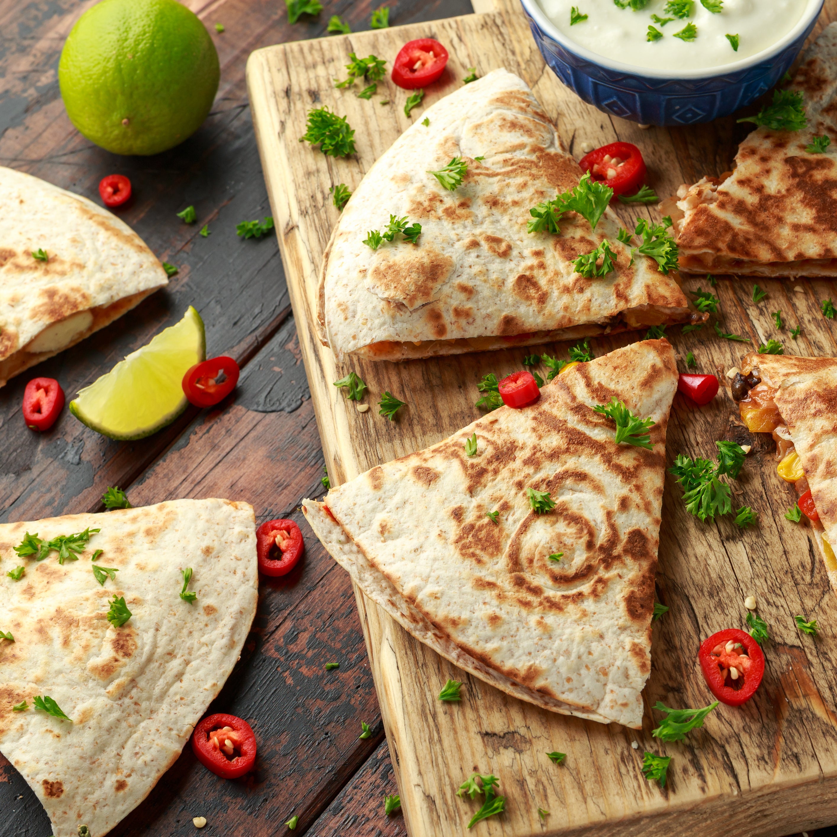 choose your own adventure quesadillas