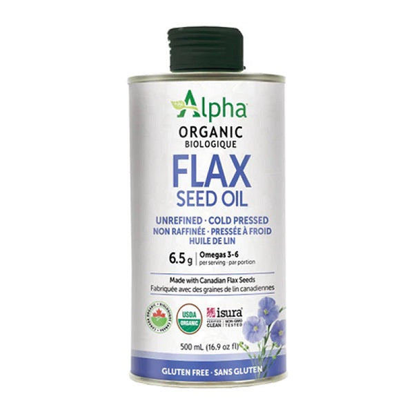 Alpha Flax Oil Organic (500ml/1L)