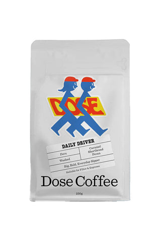 Dose Coffee Daily Driver Organic Fair Trade Coffee (250g/500g)
