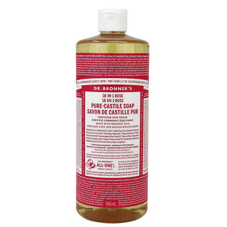 Dr. Bronner's Rose Castile Soap Organic 946ml