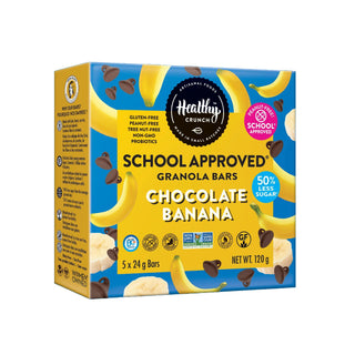 Healthy Crunch School Approved Bars Choc Banana 5x24g