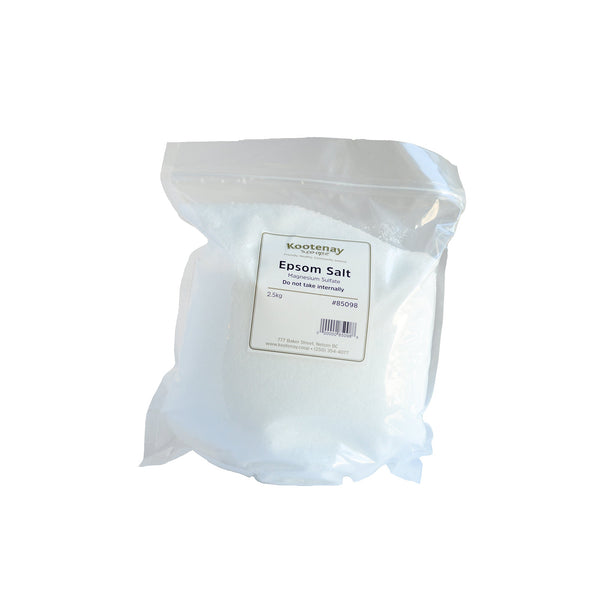 Kootenay Co op Bulk Epsom Salt 2.5kg