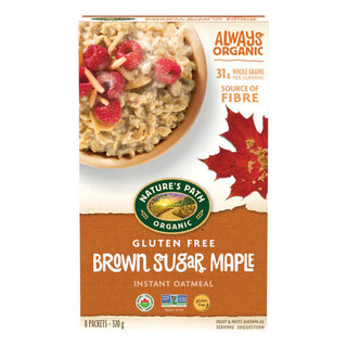 Nature's Path Brown Sugar Maple Instant Oatmeal GF 320g