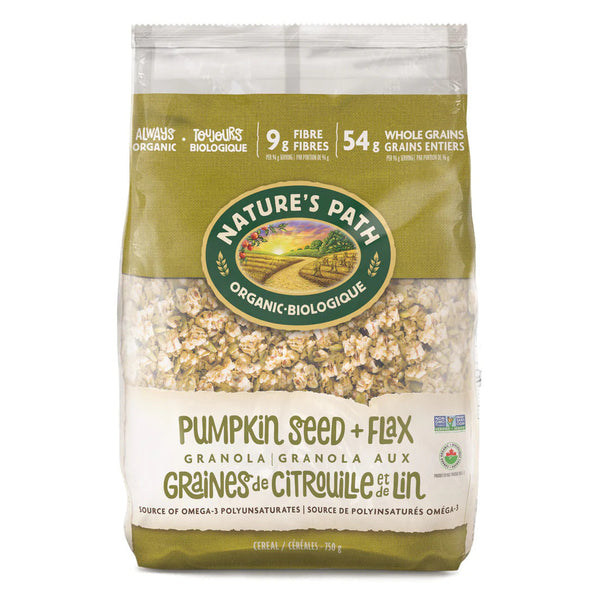 Nature's Path FlaxPlus Pumpkin Eco Pac Granola 750g