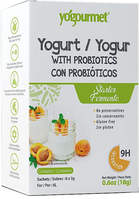 Yogourmet Yogurt Starter With Probiotics 18g
