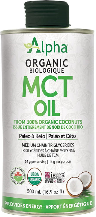 Alpha Supreme MCT Oil 60/40 Organic 500ml