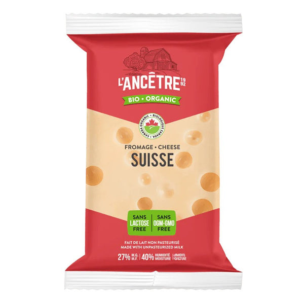 L'Ancetre Organic Swiss Cheese 325g