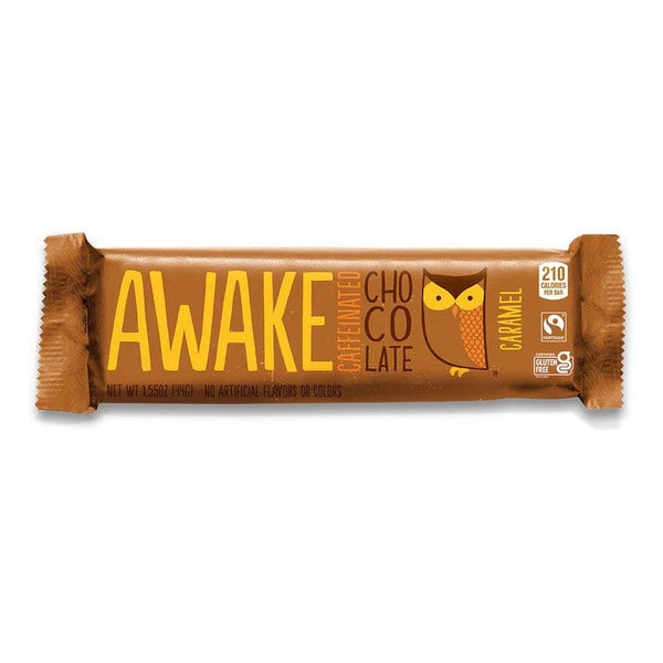 Awake Caffeinated Caramel Chocolate Bar 27g