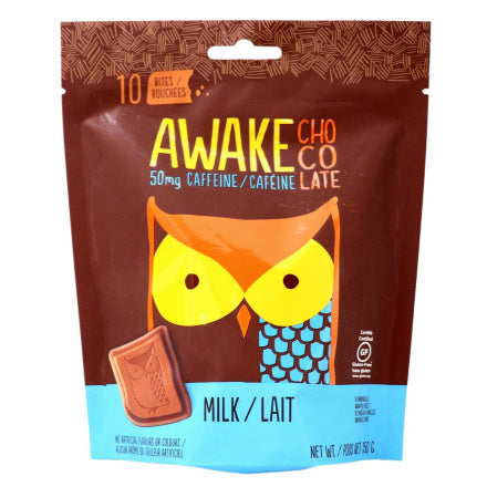 Awake Caffeinated Milk Chocolate Bites 135g