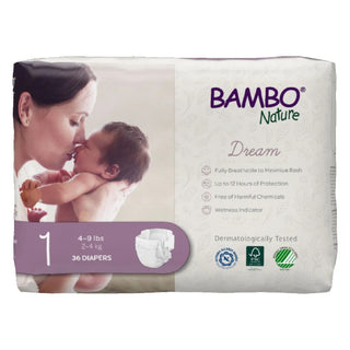 Bambo Nature Diapers Size 1 36ct