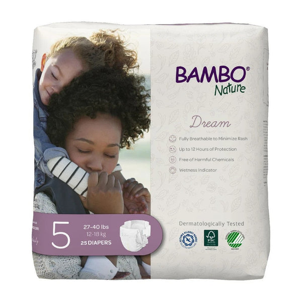 Bambo Nature Diapers Size 5 25ct