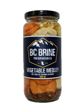 BC Brine Pickled Vegetable Medley 500ml