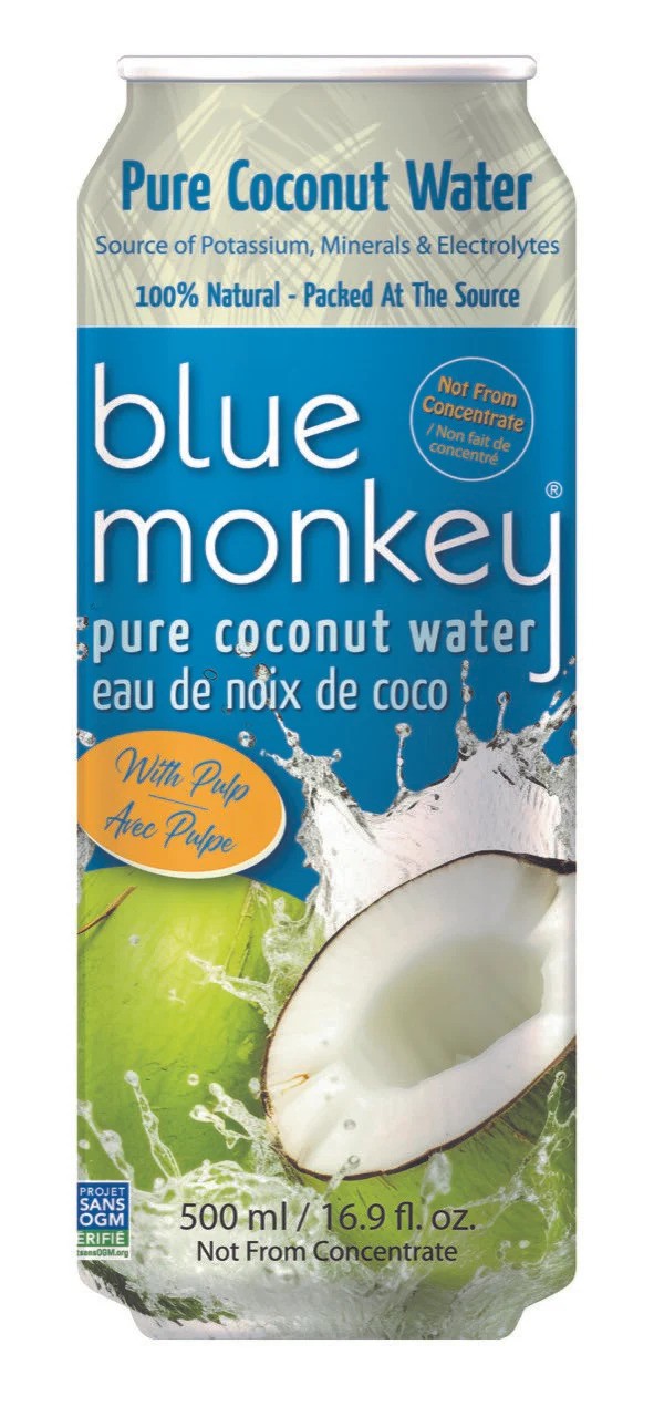 Blue Monkey Coconut Water with Pulp 500ml