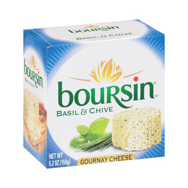 Boursin Basil & Chive Cream Cheese 150g
