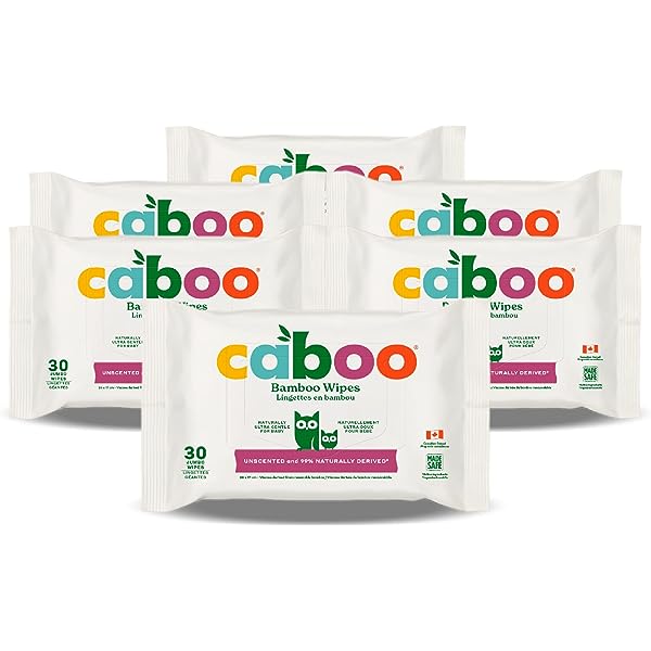 Caboo Baby Wipes 30ct