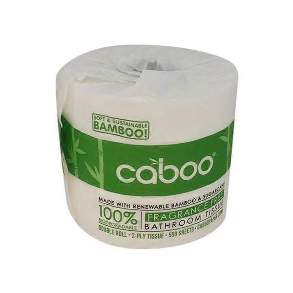 Caboo 2 Ply Toilet Tissue (1 Roll/4 Rolls/12 Rolls/24 Rolls)