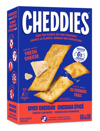 Cheddies Cheesy Cracker Spicy Cheddar 119g