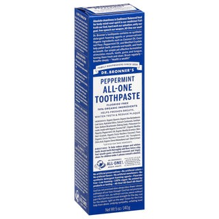 Dr. Bronner's Peppermint ALL ONE Toothpaste 140g