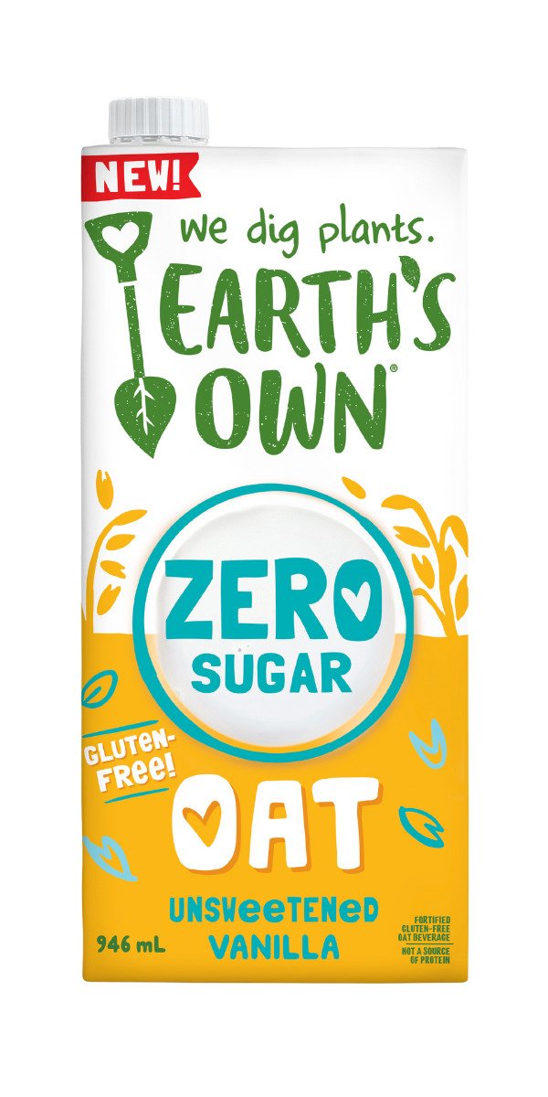 Earth's Own Vanilla Oat Zero Sugar Beverage 946ml