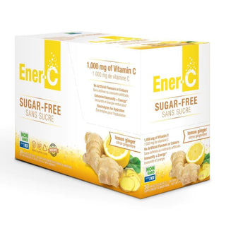 Ener Life Ener C Sugar Free Lemon Ginger 30pk