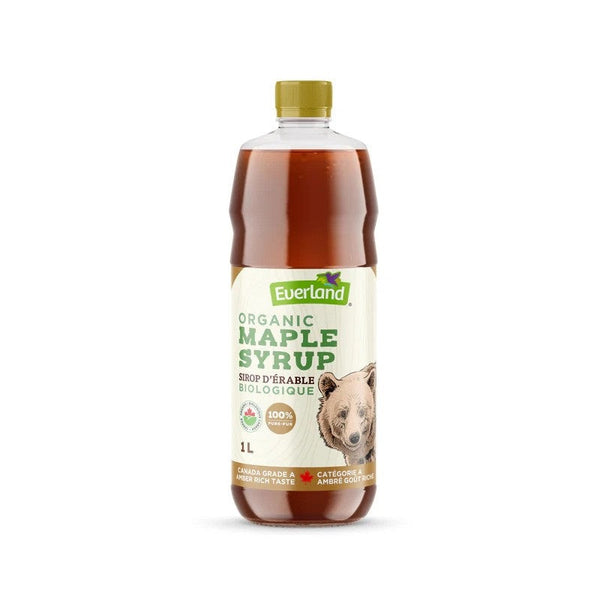 Everland Organic Maple Syrup Amber 1L