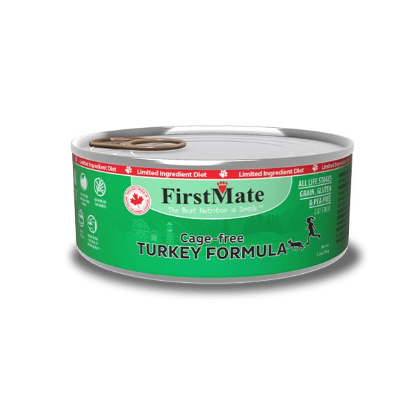 First Mate Cat Food Turkey Canned (156g/354g)