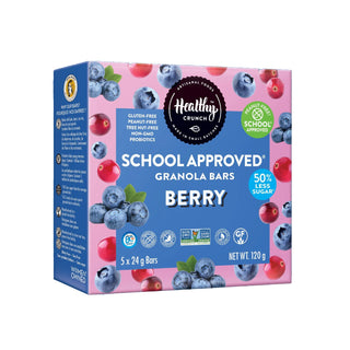 Healthy Crunch School Approved Bars Berry 5x24g
