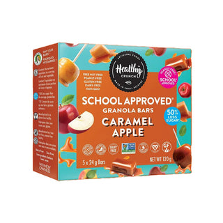 Healthy Crunch School Approved Bars Caramel Apple 5x24g