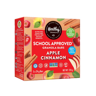 Healthy Crunch School Approved Bars Apple Cinnamon 5x24g