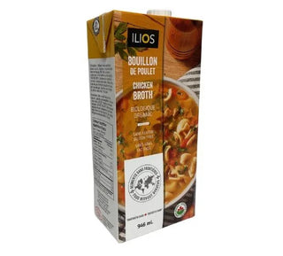 Ilios Organic Chicken Broth 946ml