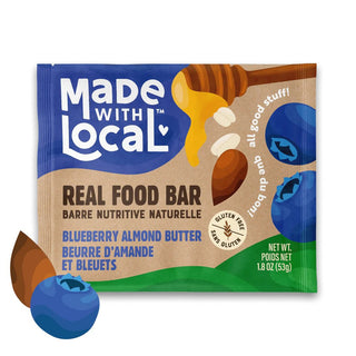 Made With Local Blueberry Almond Butter Food Bar 53g