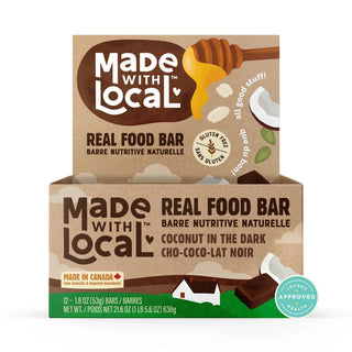 Made With Local Full Case Coconut in the Dark Food Bar 12x53g