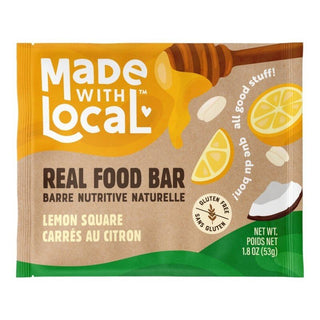 Made With Local Lemon Square Food Bar 53g