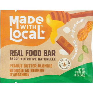 Made With Local Peanut Butter Blondie Food Bar 53g